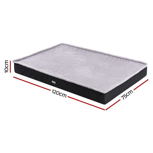 i.Pet Pet Care > Dog Supplies > Dog Beds i.Pet Pet Bed Dog Cat Extra Large Calming Soft Sofa Foam Cushion Washable Cover Grey