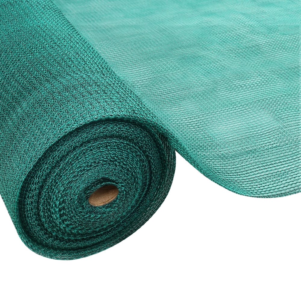Instahut Home & Garden > Shading > Umbrellas & Sunshades Instahut 30% Shade Cloth 1.83x10m Shadecloth Wide Heavy Duty Green