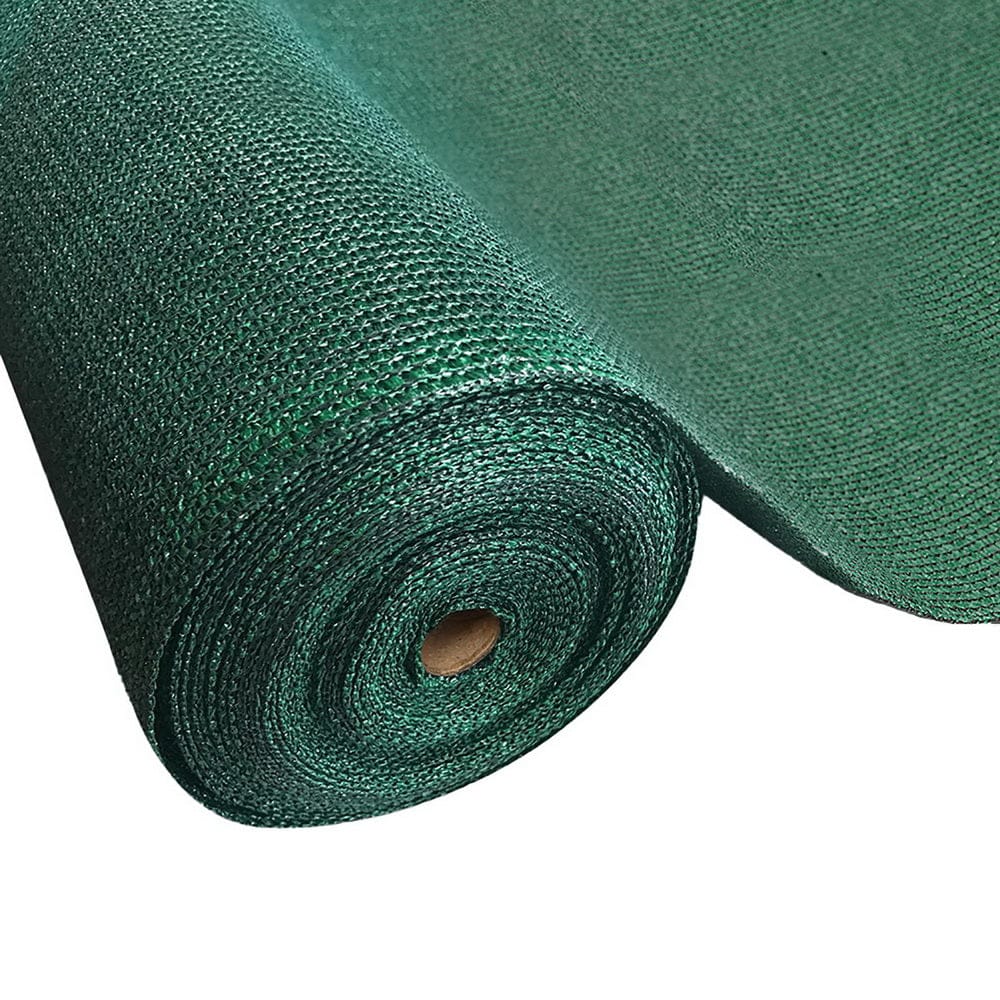 Instahut Home & Garden > Shading > Umbrellas & Sunshades Instahut 50% Shade Cloth 1.83x20m Shadecloth Sail Heavy Duty Green