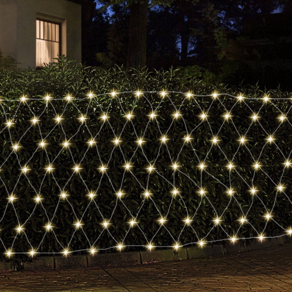 Jingle Jollys Occasions > Christmas > Outdoor Decorations & Lights 2Mx3M Christmas Lights Net String Light Decorations Warm 504 LED Jingle Jollys