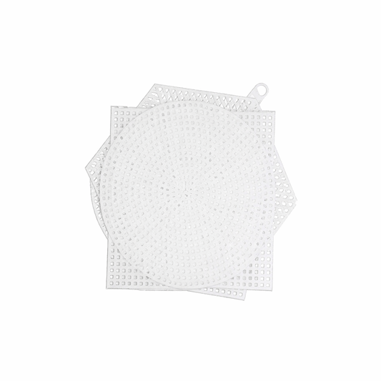 Krafters Korner Home & Garden > Hobbies > Arts & Crafts 3 Pack of DIY Craft Mesh Canvas Board Sewing Embroidery Needlepoint Handmade