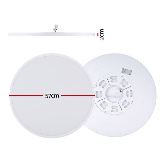 Leier Home & Garden > Lighting > Ceiling Lights Leier Ceiling Light LED Round 54W Ultra-THIN 5CM Oyster Lamp Modern Cool/Warm