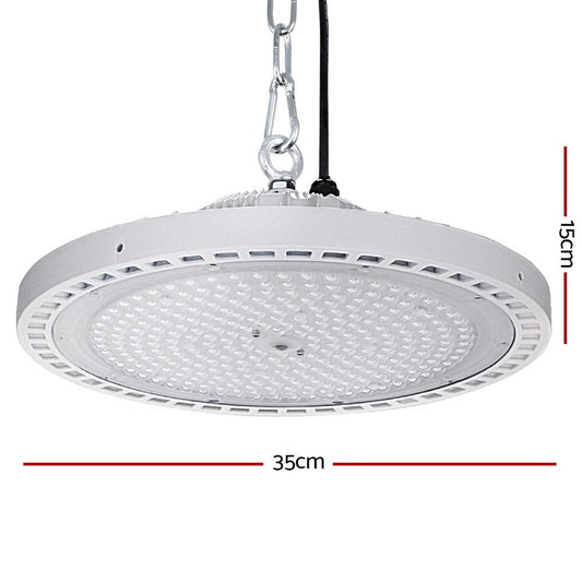 Leier Home & Garden > Lighting > Ceiling Lights Leier LED High Bay Lights 200W UFO Industrial Shed Warehouse Factory Lamp White