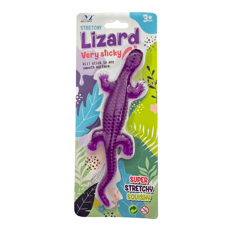 Nan Li Toys Sticky Lizard Stretchy Squishy Toy Novelty Party Favour Games Activity Stretch