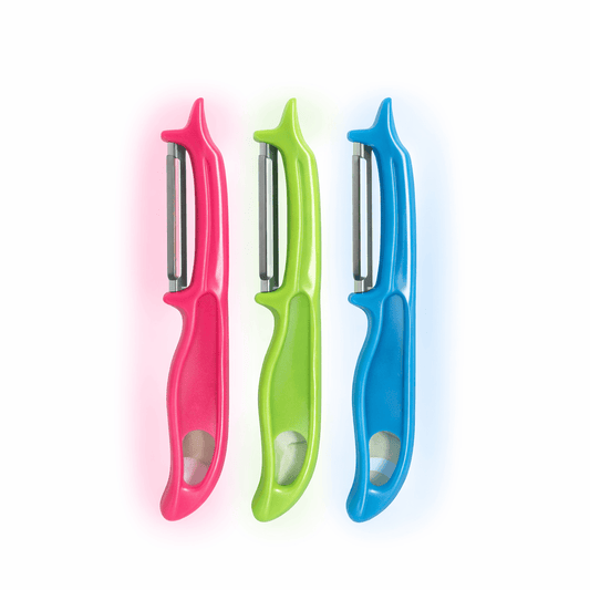 Spice Kitchen Kitchen Utensils 3x Peeler Vegetable Fruit Potato Carrot Strips Stainless Steel Blade Kitchen