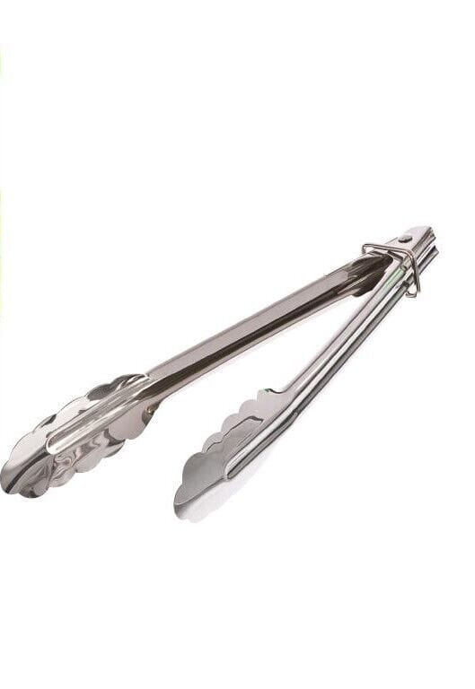 Spice Kitchen Tongs 2pcs Stainless Steel Tongs 18CM Kitchen Clip Food Cooking Serving BBQ