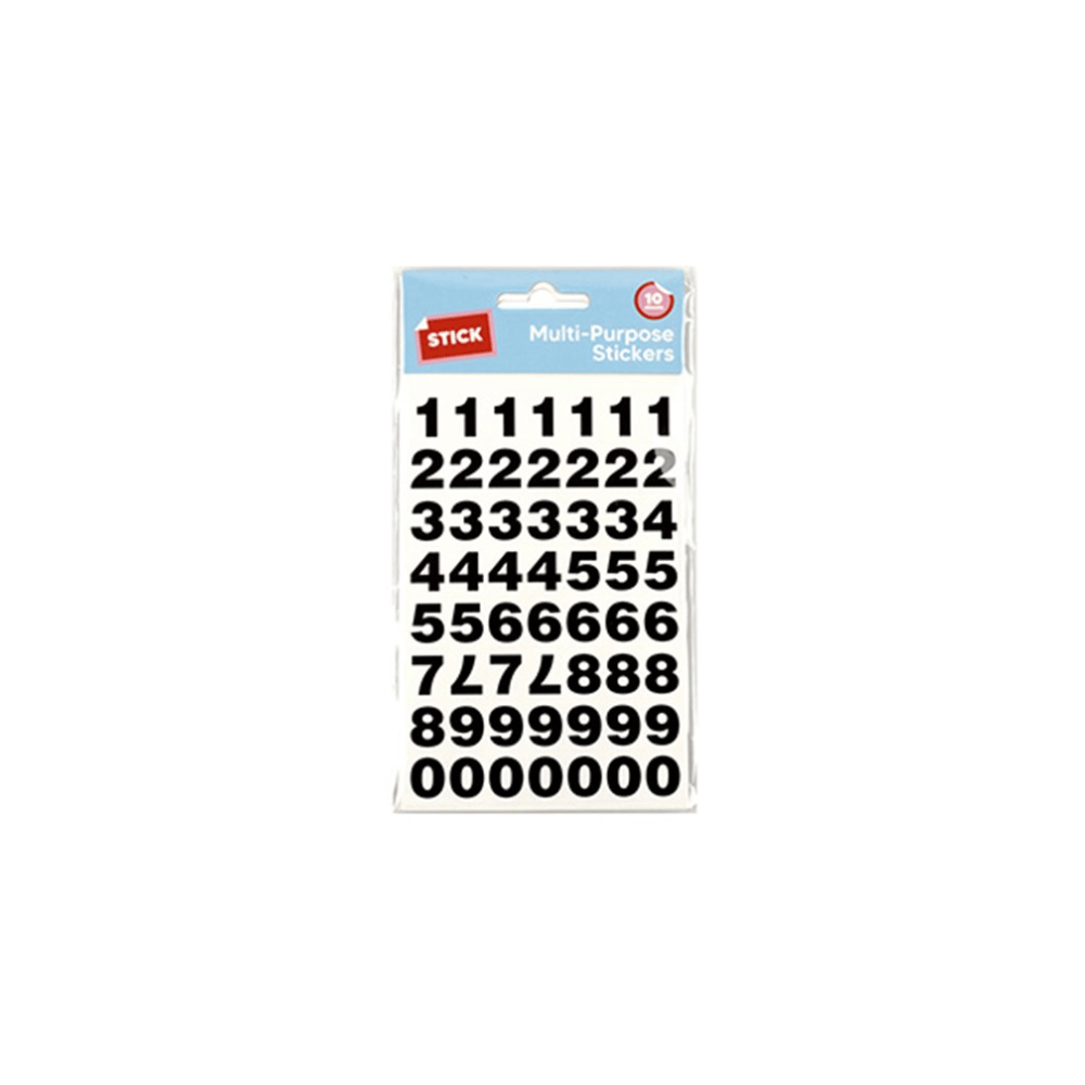Stick Stickers Number White Alphabet Number Stickers Uppercase Symbols Letters Craft School Peel