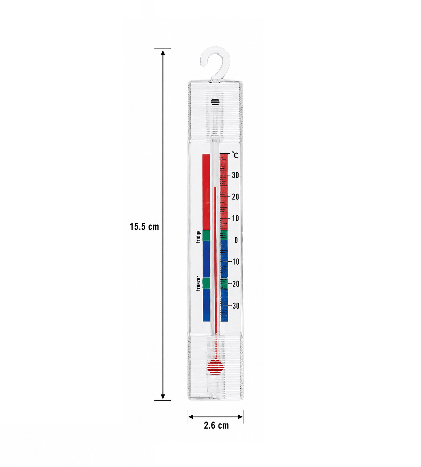 Top Chef Fridge Temperature Indicator Thermometer Freezer Refridgerator Cooler Safe