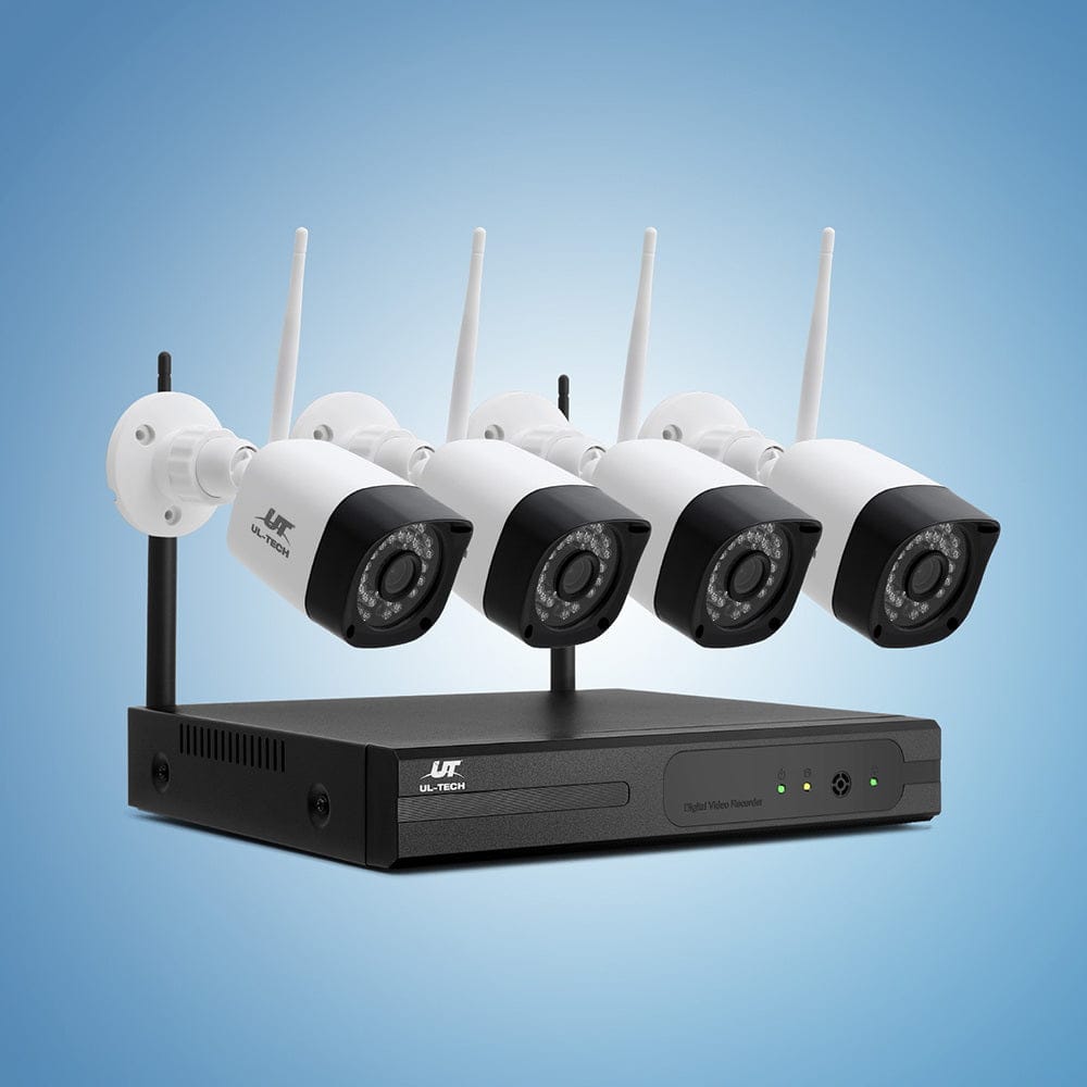 UL-Tech Electronics > Business & Home Security > Security Cameras & Accessories UL-tech 3MP Wireless CCTV 8CH 4 Square Camera