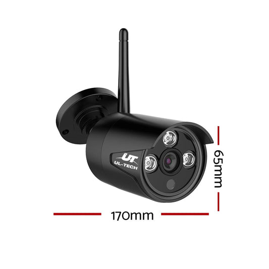 UL-Tech Electronics > Business & Home Security > Security Cameras & Accessories UL-tech Wireless CCTV 3MP 2 Cameras Bullet