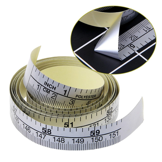 Unbranded 151 cm Self Adhesive Metric Measure Tape Vinyl Ruler For Sewing Machine Sticker