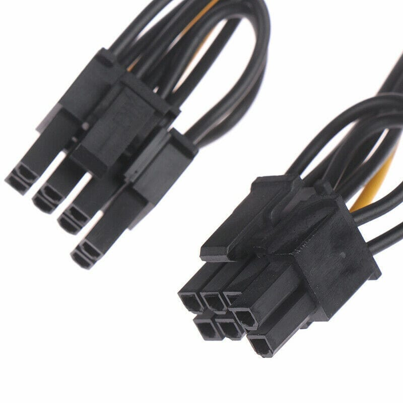 Unbranded 15pin SATA Male to 8pin 6+2 PCI-E Power Cable Gaming Graphic Video Card Bitcoin