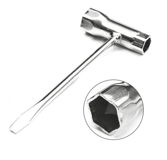 Unbranded 3/4inch (19mm) x 1/2inch (13mm) Chain Saw Wrench Bar Nut G1J6 Spark Plug Trimmer