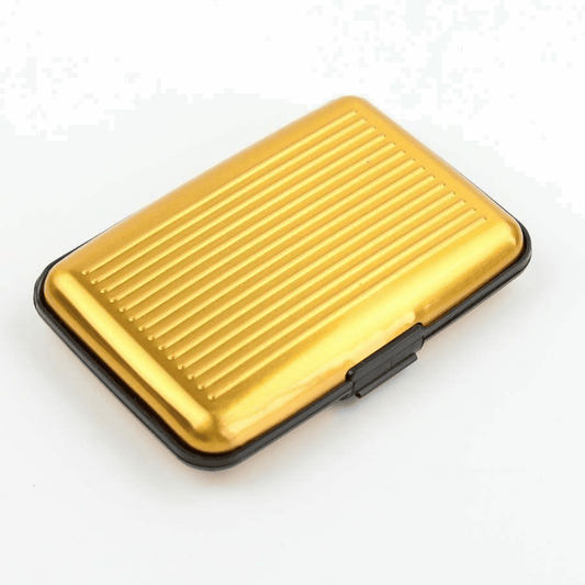 Unbranded Aluminum Metal Waterproof Box Case Business Credit Card Holder Wallet RFID