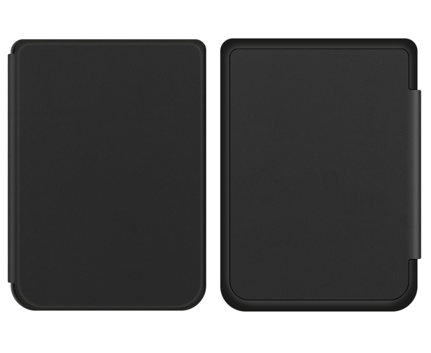 Unbranded For Kobo Nia 6" inch Tablet Smart Leather Case Cover Shell Book Black Ereader
