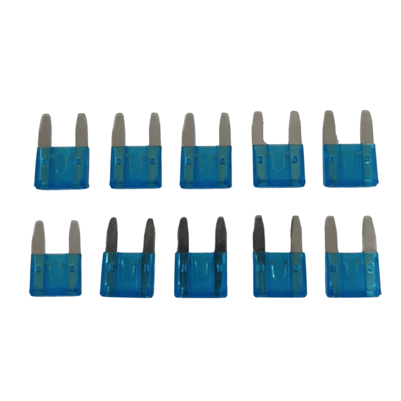 Unbranded Fuses 10x 15 AMP Mini Car Fuse Blade Truck Auto 15A Automotive Fuses