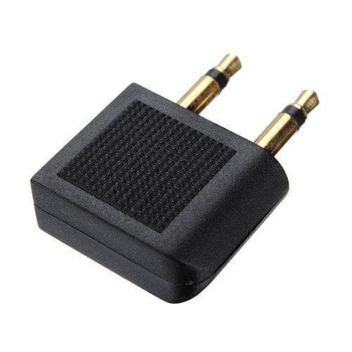 Unbranded/Generic 3.5 mm x 3,5 mm Aircraft Airline Travel Headphone Jack audio Adapter