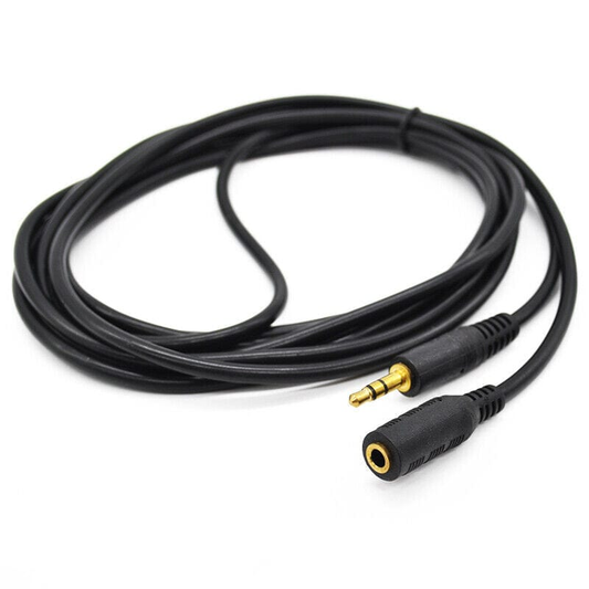 Unbranded/Generic AUX Female to Male MP3 Headphone 3.5mm Stereo Audio Extension Cable Cord 3M