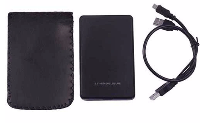 Unbranded/Generic USB 2.0 Hard Drive External Enclosure 2.5inch SATA HDD Mobile Disk Box Case