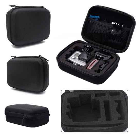 Unbranded/Generic Waterproof Small Travel Carrying Storage Bag Case For Gopro Hero 5 4 3+ 3 Camera