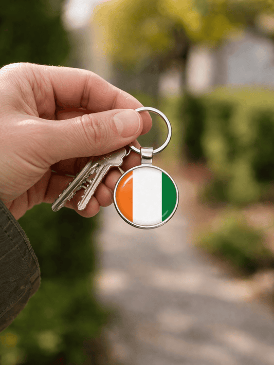 unbranded Keychain Keyring National Flag Ireland Gift Key Ring
