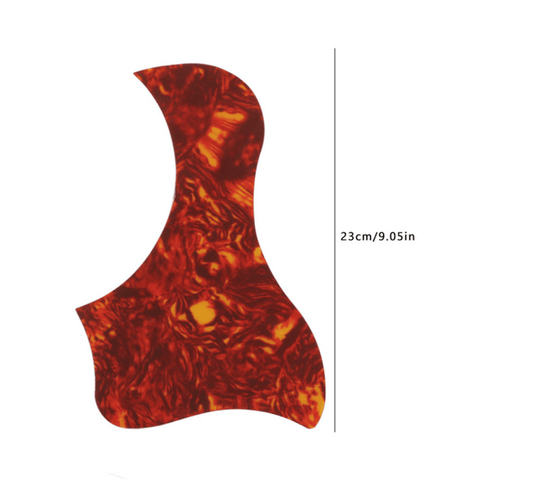 Unbranded Professional Guitar Pickguard Folk Acoustic Self-adhesive Sticker Scratch plate