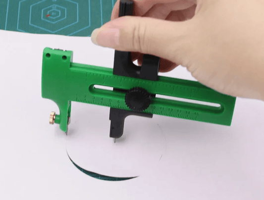 Unbranded Rotary Circle Cutter Compass Tool Cardboard Cut Paper Sewing Art School Craft