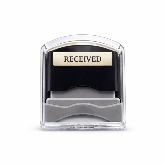 Unbranded Stamps Received Office Stamp Red Ink Paid Copy Received Urgent Office Home Business Stationary