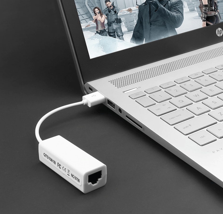 Unbranded USB 2.0 to RJ45 Ethernet Network LAN Adapter Card 10Mbps Adapter For Laptop