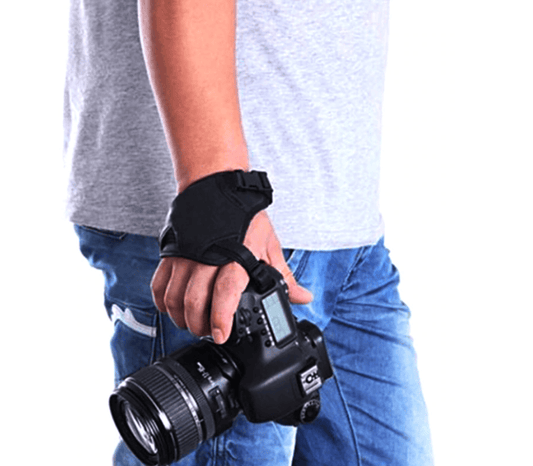 Unbranded Wrist Strap Leather Camera Hand Grip Oval Compatible With Canon Nikon Sony DSLR