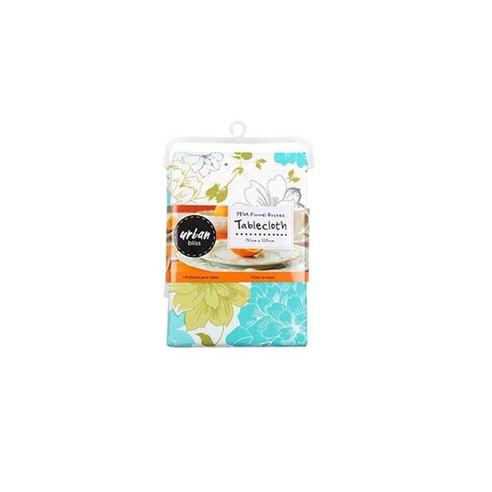 Urban Bliss Tablecloth Choice 4 Rectangle Tablecloth PEVA Table Cloth Cover Decorative Dining Parties Event