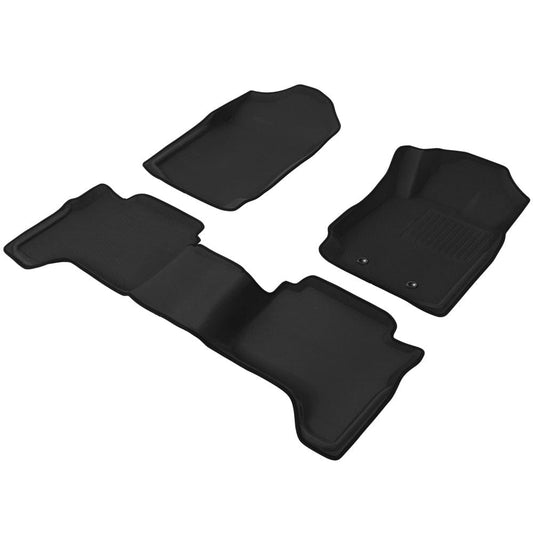 Weisshorn Auto Accessories > Auto Accessories Others > Automotive Decor Weisshorn Car Floor Mats Rubber Compatible for Mazda BT50 Dual Crew Cab