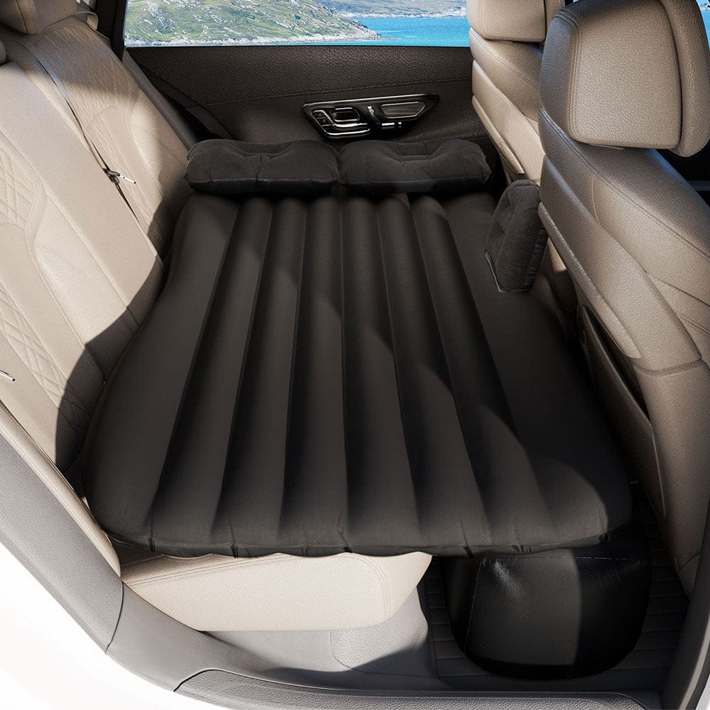 Weisshorn Outdoor Recreation > Camping > Inflatable Mattresses Weisshorn Car Mattress 134x78 Inflatable SUV Back Seat Camping Bed Black