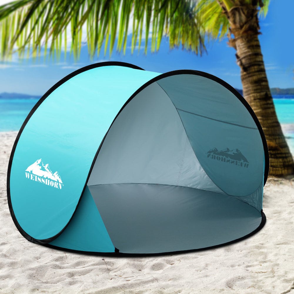 Weisshorn Outdoor Recreation > Camping > Tents Weisshorn Pop Up Beach Tent Camping Portable Sun Shade Shelter Fishing