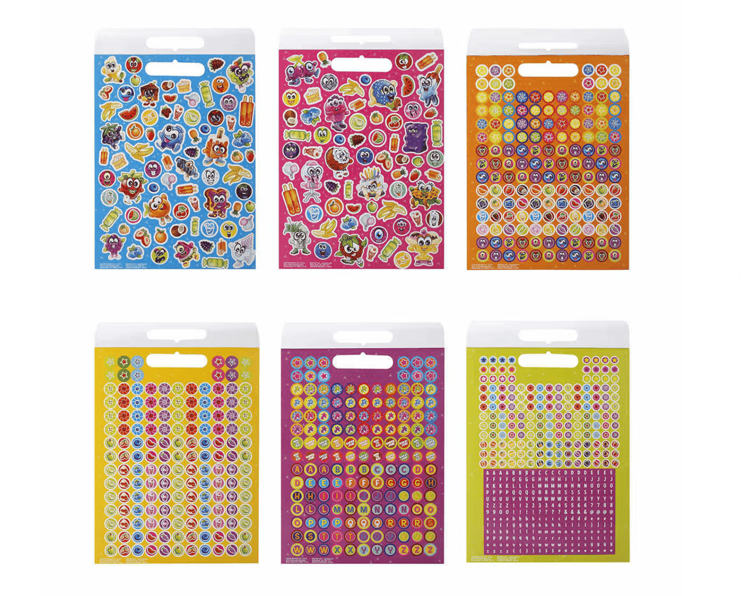 WeVeel LLC USA 1000 Scentos Scratch & Sniff Scented Stickers Kids Children Party Season 1