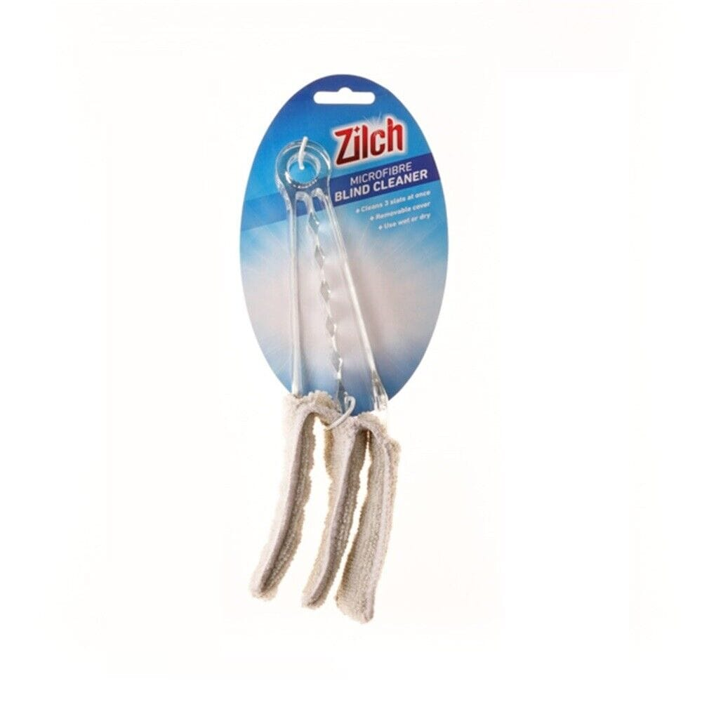 Zilch Cleaning brushes Grey Blinds Cleaner Blind Hand Held Window Duster Window Venetian Brush Vertical