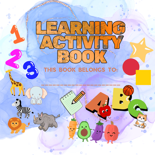 Printable Busy Book for Kids – Educational Learning Activities (Digital Download)
