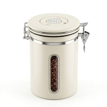 5-Star Chef Appliances > Kitchen Appliances > Coffee Machines & Accessories 5-Star Chef 1.8L Stainless Steel Coffee Bean Storage Container Coffee Canister