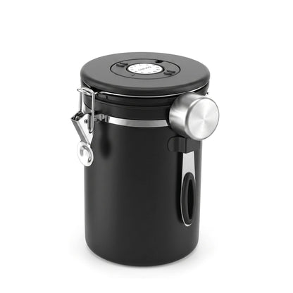 5-Star Chef Appliances > Kitchen Appliances > Coffee Machines & Accessories 5-Star Chef 1.8L Stainless Steel Coffee Bean Storage Container Coffee Canister
