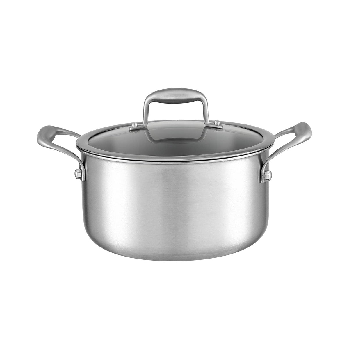5-Star Chef Appliances > Kitchen Appliances > Kitchen Appliance Accessories 5-Star Chef 4.5L 24cm Stainless Steel Dutch Oven Pot with Lid and Stay-Cool Handle