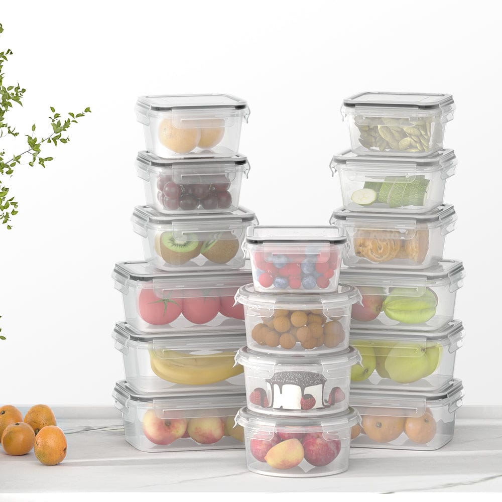 5-Star Chef Home & Garden > Kitchenware > Food Storage 5-Star Chef Cereal Dispenser Food Storage Container 16PCS