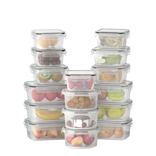 5-Star Chef Home & Garden > Kitchenware > Food Storage 5-Star Chef Cereal Dispenser Food Storage Container 16PCS