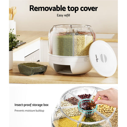 5-Star Chef Home & Garden > Kitchenware > Food Storage 5-Star Chef Cereal Dispenser Grain Container 7KG