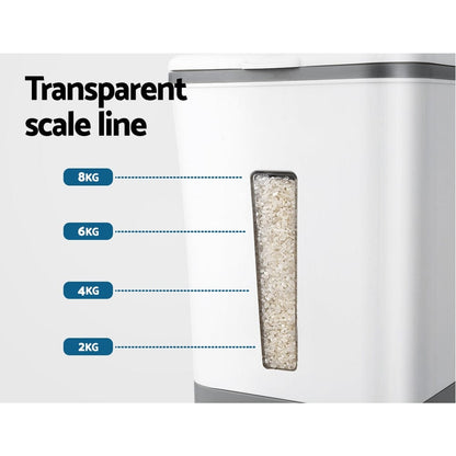 5-Star Chef Home & Garden > Kitchenware > Food Storage 5-Star Chef Cereal Dispenser Rice Container 12KG