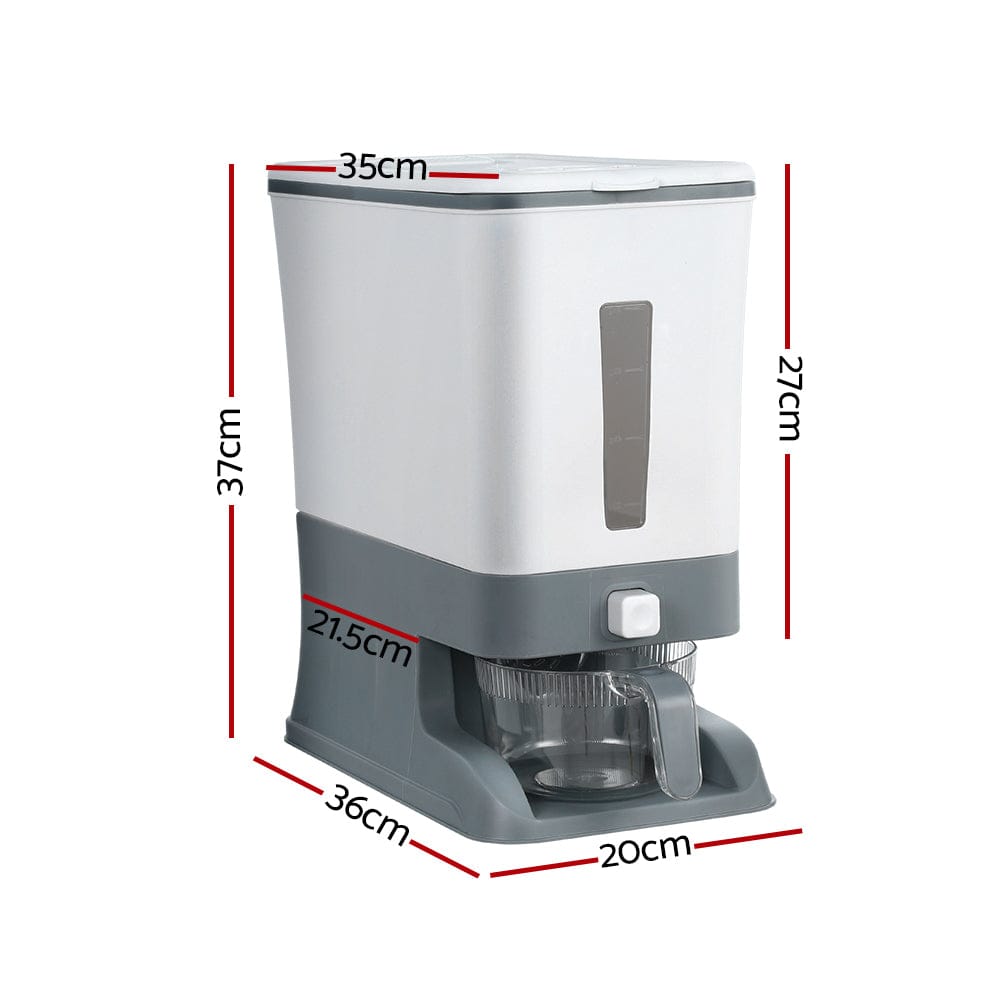 5-Star Chef Home & Garden > Kitchenware > Food Storage 5-Star Chef Cereal Dispenser Rice Container 12KG