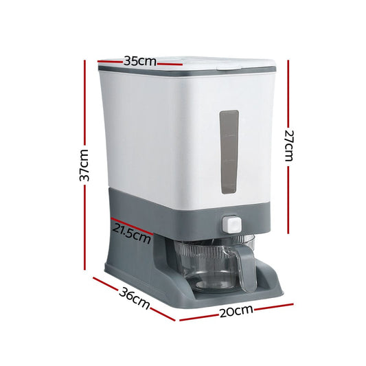 5-Star Chef Home & Garden > Kitchenware > Food Storage 5-Star Chef Cereal Dispenser Rice Container 12KG