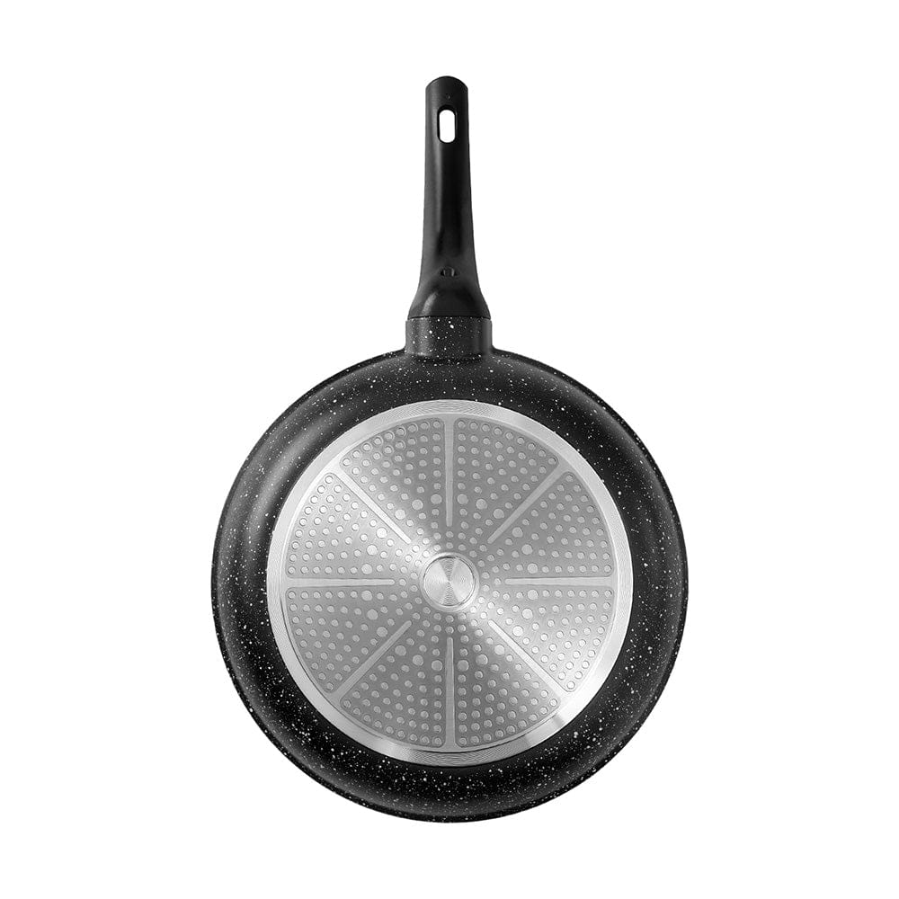 5-Star Chef Home & Garden > Kitchenware > Skillets & Frying Pans 5-Star Chef Non Stick Frying Pan Cast Aluminium Steak Skillet BBQ Cookware 30cm
