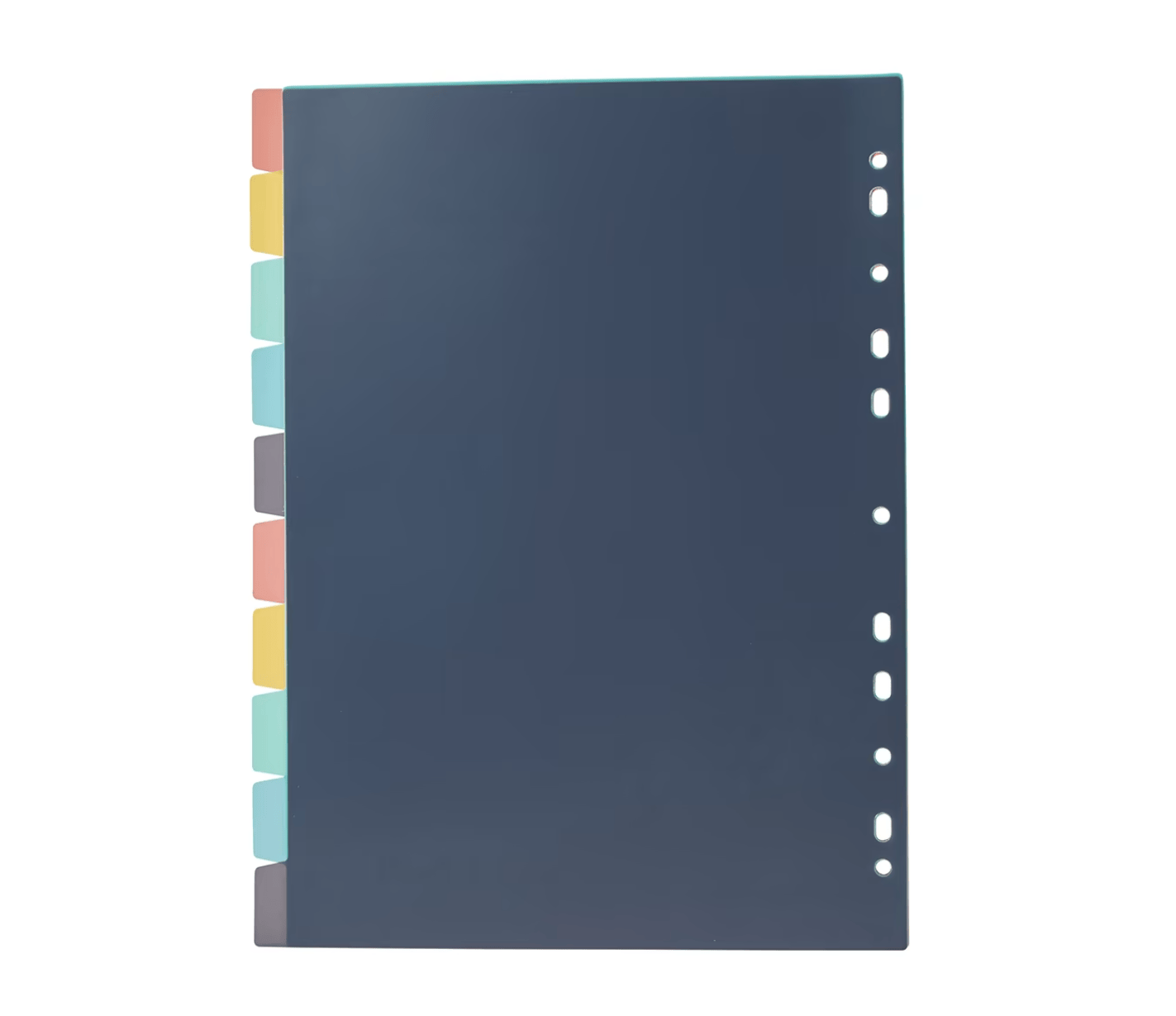 Unbranded 10 Tab Bright Dividers A4 file dividers indices document Organizer Office