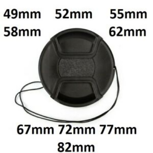Front Lens Camera Protect Cap Cover for Sony Nikon Olympus Canon Panasonic Fuji