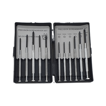 11 Pcs Precision Screwdriver Set Mobile Laptop Watch Glasses Small Driver Repair